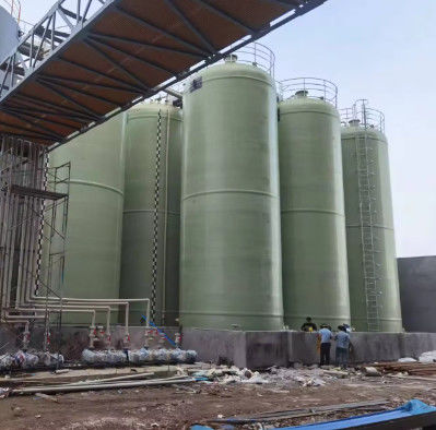 Faserverstärkte Kunststoffe FRP Chemische Speichertanks Antikorrosive angepasste Farbe