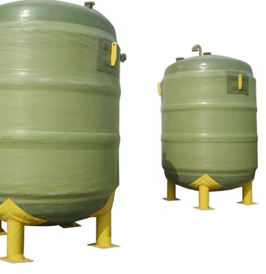 Pharmazeutische Chemie FRP Tank Glatte Oberfläche FRP Öltrennbehälter Customized Logo