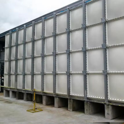 Glasfaserverstärkter Kunststoffbehälter GRP-Panel Wasserbehälter 1000L-1000000L Kapazität