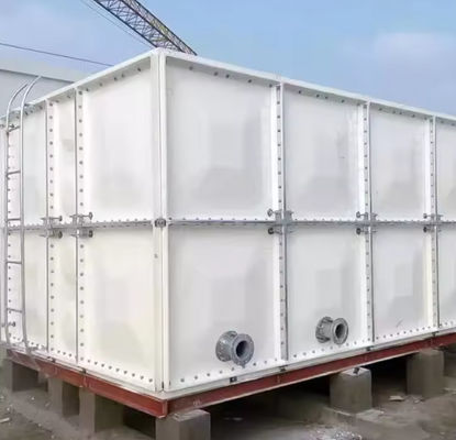 Glatte Oberfläche Große Liter FRP-Panel Wasserspeicher Tank Riesen Gallonen Regenwasser Ernte