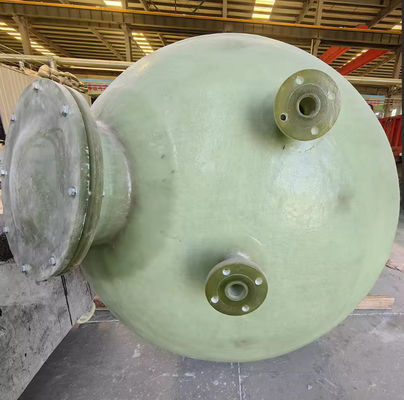 Hohe Festigkeit Rechteckiger FRP-Tank Schwefelsäure FRP Chemiebehälter Einfach zu installieren