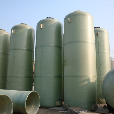 Flüssigkeitsspeicher Glasfaser Frp Tanks angepasster Einlassdurchmesser und Paneldicke