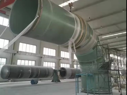 Glatte runde Grp Frp Glasfaserverstärkte Kunststoffrohr 300-2600mm Durchmesser