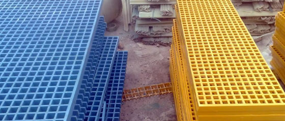 FRP GRP Formgitter Pultruded Mehrfachgitter / Gitter Leckagegitter
