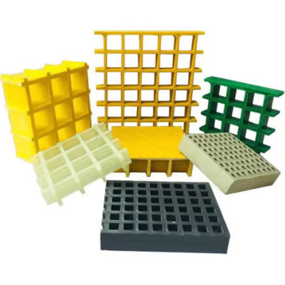 UV-freie, glatte, aus FRP geformte Glasfasergitter 38x38x38mm GRP-Baumgitter