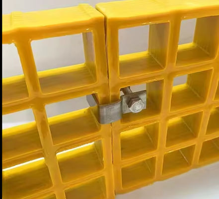 Maßgabe Größe Farbe Dicke FRP Gitter, Pultrusion Glasfaser gegossenen Gitter
