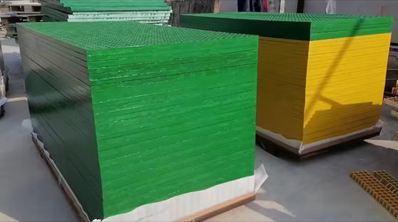 Maßgabe Größe Farbe Dicke FRP Gitter, Pultrusion Glasfaser gegossenen Gitter