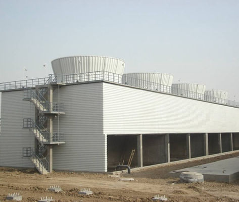 Gegenstrom Frp Quadrat Kühlturm GRP Kreuzstrom Kühlturm OEM Größe