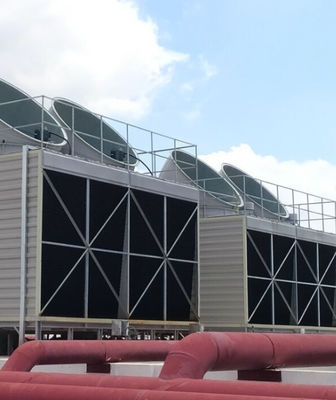 Gegenstrom Frp Quadrat Kühlturm GRP Kreuzstrom Kühlturm OEM Größe