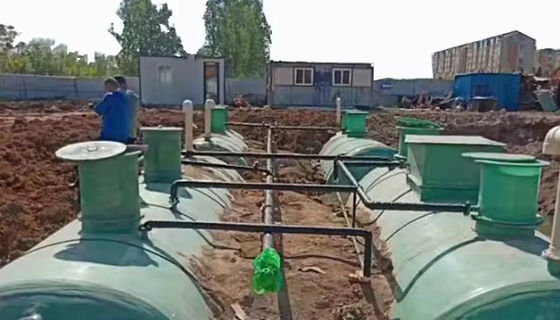 Glasfaserverstärkte Kunststoff-FRP-Speichertanks Abwasserbehandlung Zylinderform