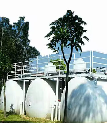 Glasfaserverstärkte Kunststoff-FRP-Speichertanks Abwasserbehandlung Zylinderform