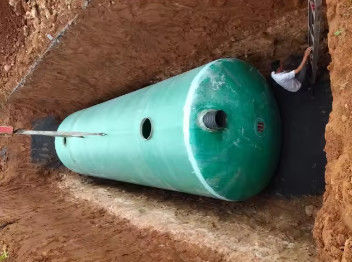 Wasserreinigung FRP Septikbehälter Untergrund-Typ Haushalts Abwasserreinigungssystem