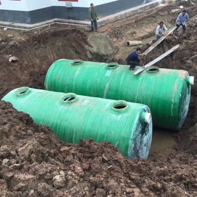 Wickeltechnik FRP Septikbehälter zur Abwasserbehandlung Einfache Installation