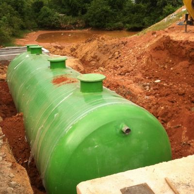 Unterirdische Anlage FRP Septikbehälter Abwasserspeicher 1-150m3 Kapazität