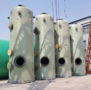 FRP-Material Luftreinigung Industrieabfallgasturm GRP-Wassergasreinigungsturm