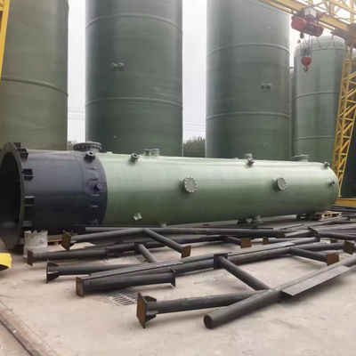 Glasfaser FRP Säure-Nebel-Absorptionsturm GRP HCL Salzsäure Speicherbehälter