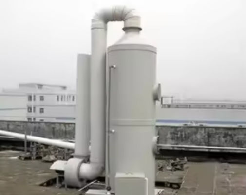 Industrielle FRP-GRP-Absorptionsturm für die Abgas- und Säure-Nebelgasbehandlung