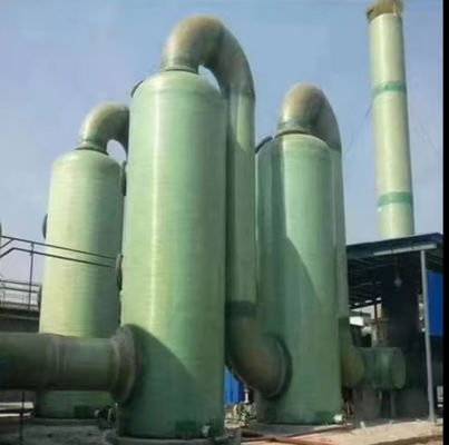 Industrielle Glasfaser-GRP-Absorptionsturm für die Säure-Gasreinigung