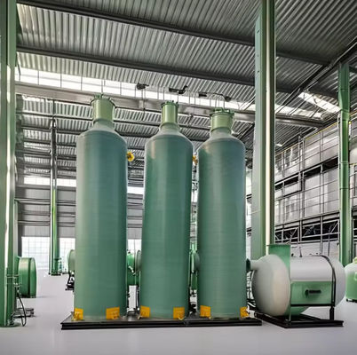Hochfeste FRP-Absorptionsturm Zylindrischer Reinigungsturm für Säure-Alkali-Nebel