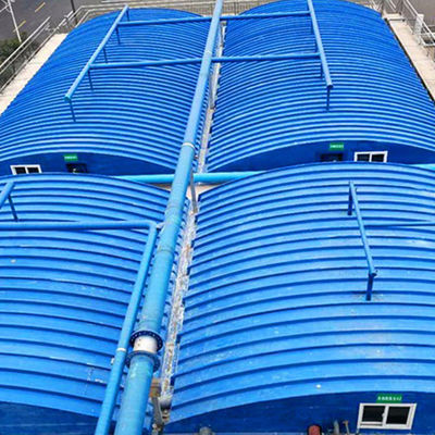 Spezielle Dicke GRP FRP Abdeckplatte Flachglasfaser Abwasserbecken Abdeckung Gas Sammlung