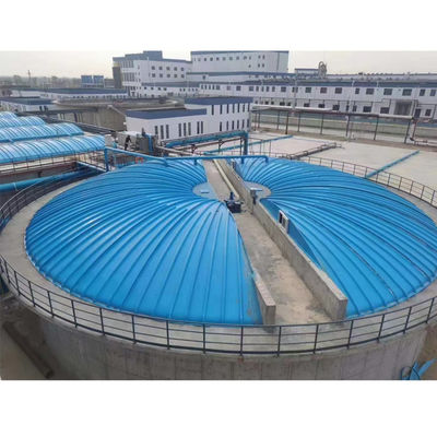 Spezielle Dicke GRP FRP Abdeckplatte Flachglasfaser Abwasserbecken Abdeckung Gas Sammlung