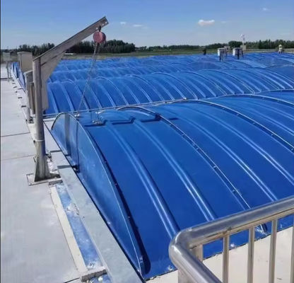 Wärmespeicherung FRP Abwasserbehälter Abwasserbecken Abwasserbecken Gas-Sammel-Abdeckplatte