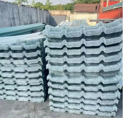 Durchsichtige Wärmedämmung Polycarbonat Durchsichtige Frp-Dachplatten Glasfaser