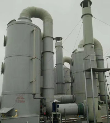Langlebigkeit Industrie-FRP-Entschwefelungsturm / GRP-Gasreinigungsschrubber