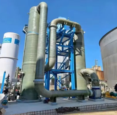 Abfallrauchgasdesulfurisierungsreiniger / Gasreiniger Industriefaserglas GRP