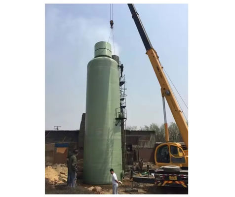 FRP-GRP-Entschwefelungsschrubber Feuchtstaubsammler Abgasschrubber Adsorptionskolonne