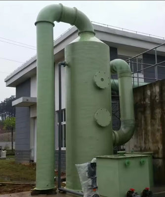 Individuell angefertigter FRP-Entschwefelungsturm Industrieller GRP-Reinigungsturm