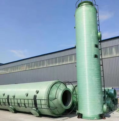 OEM GRP Frp-Entschwefelungsturm zur Gasreinigung Abgasbehandlung