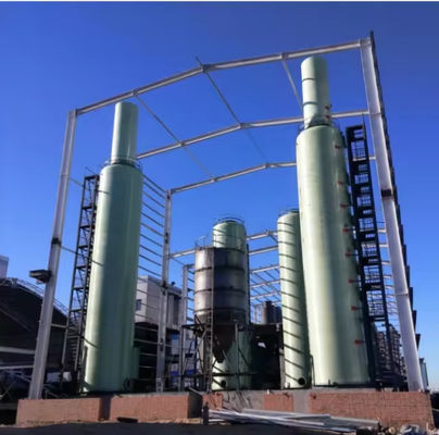 Abgasreiniger Entsulfurisierungspfeiler Turm Frp Reinigungsturm