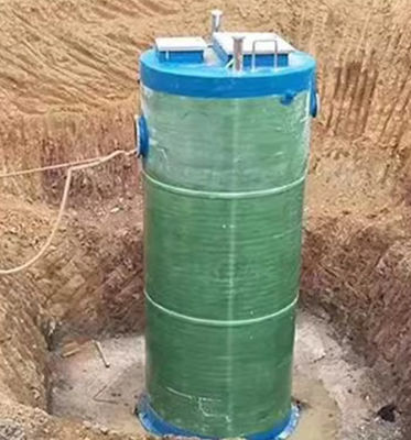 Zusammengesetzte FRP-Pumpstationen