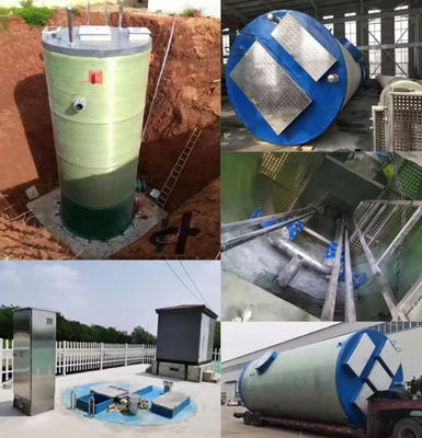 Zusammengesetzte FRP-Pumpstationen