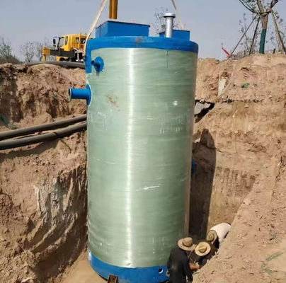 Großkapazitäts-Integrierte Abwasserheberstation Vorgefertigte Abwasserpumpenstation