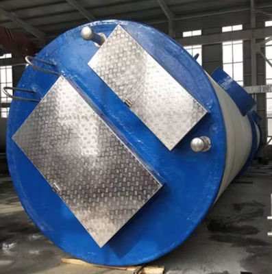 FRP-Bauwasserpumpenanlage Vorgefertigte Glasfaser Abwasserpumpenanlage