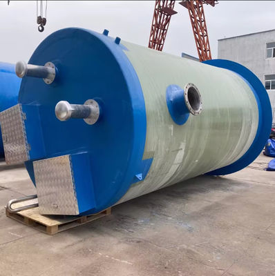 Vorgefertigte FRP-Pumpenstationen aus Glasfaser