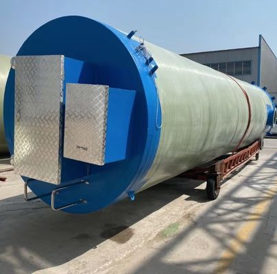 Vorgefertigte integrierte unterwasserfähige FRP-Pumpenstation zur kommunalen Abwasserbehandlung