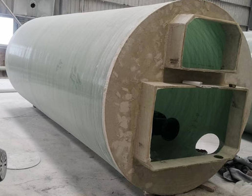 100 m3/h Frp Regenwasser Abwasser Prefab Pumpstationen Integrierte Hebepumpenstation