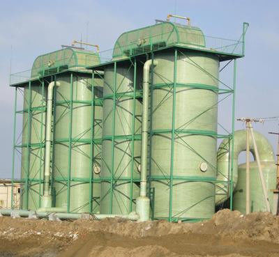 Hochfeste FRP Brom-Turm-Ausrüstung, Brom-Absorptionsreinigungsturm