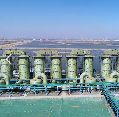 FRP-GRP-Material Brom-Absorptionsturm gegen Korrosion für die chemische Industrie