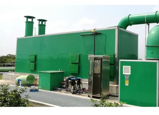Kohlenstoffstahl FRP Biologische Deodorierung Box Grp Abgas Deodorierung Filter Reinigung