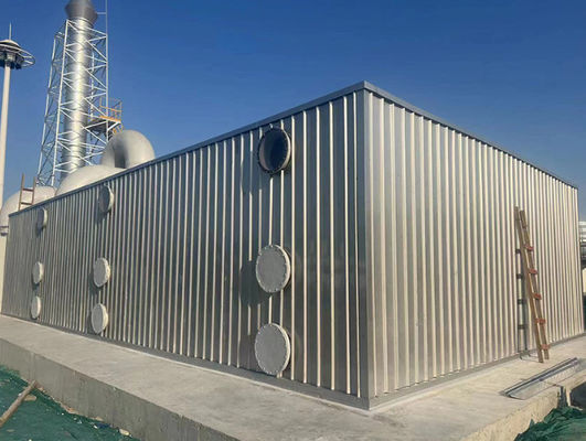 Abfallgas FRP Biologische Deodorierung Box Ausrüstung Filament Winding Techinque