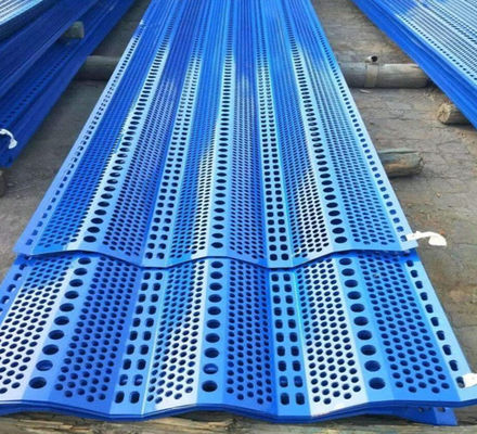 Straßenstraßenwinddichte Glasfaser Staubschutzbildschirm Staubunterdrückungsnetz 3000x400mm