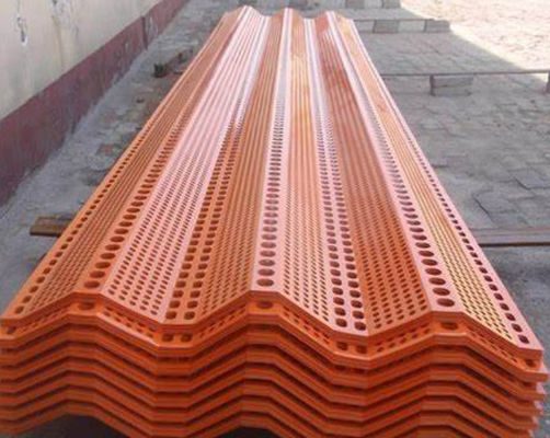 Straßenstraßenwinddichte Glasfaser Staubschutzbildschirm Staubunterdrückungsnetz 3000x400mm