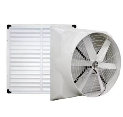 Wandmontierte FRP-Druckventilator Dachventilation Glasfaserauspuffventilator