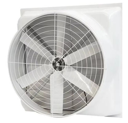 Wandmontierte FRP-Druckventilator Dachventilation Glasfaserauspuffventilator