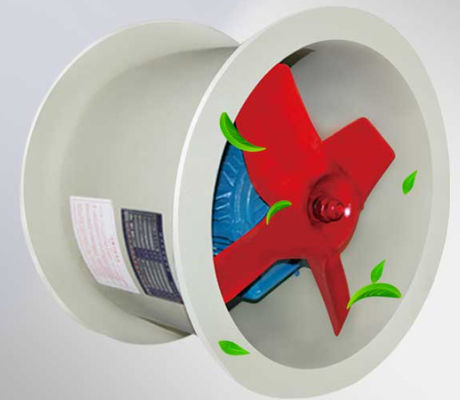 Antikorrosiver Industrie-FRP-Ventilator Hochfestigkeit Glasfaserverstärkter Kunststoff-Axialflussventilator