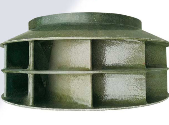Explosionssichere FRP-Zentrifugalventilatoren-Impeller Leichtgewicht 1900-78000 m3/h